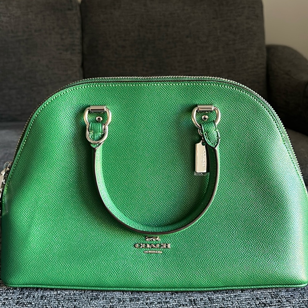 Green Coach Bag